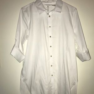CK White Button Down